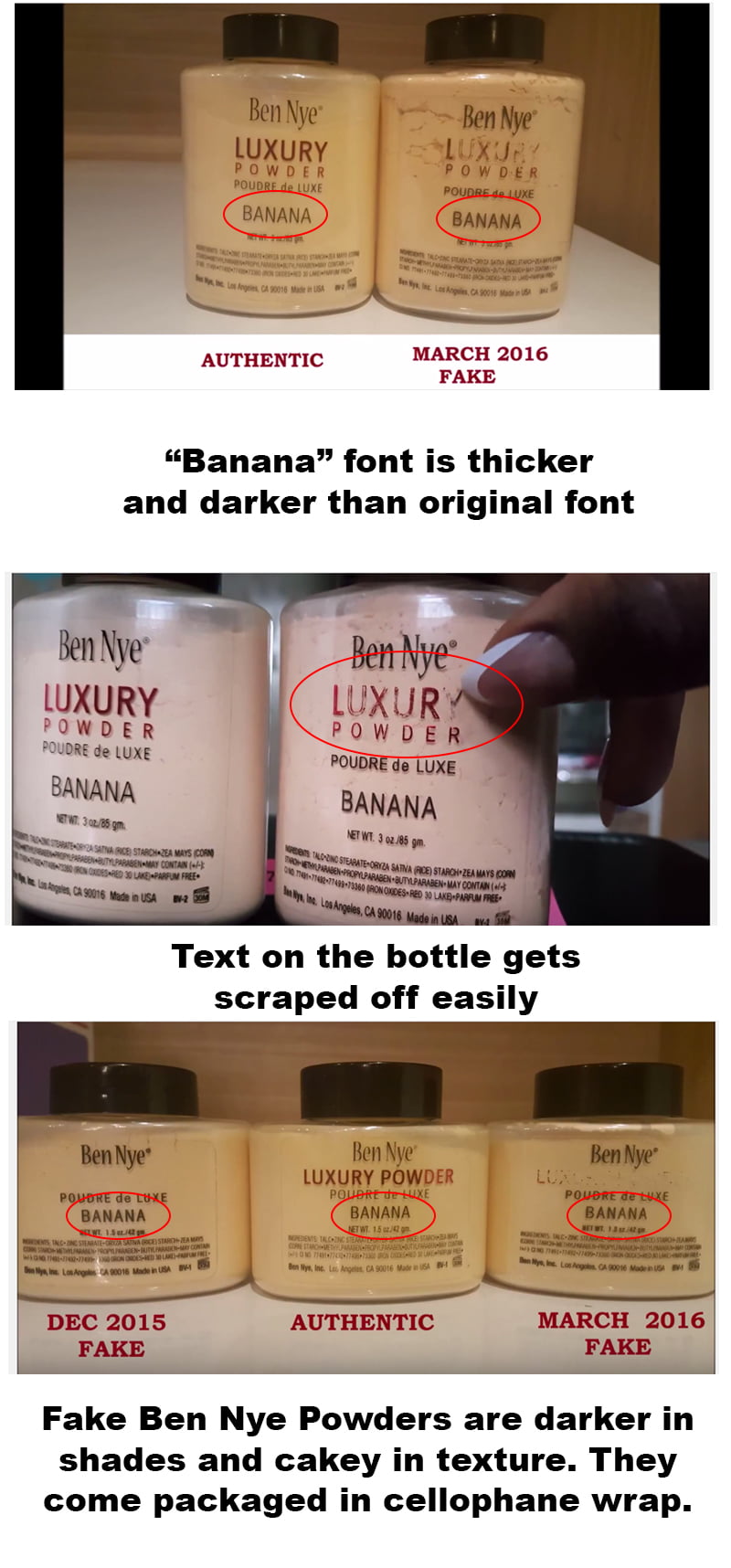 Ben Nye Banana Luxury Powder