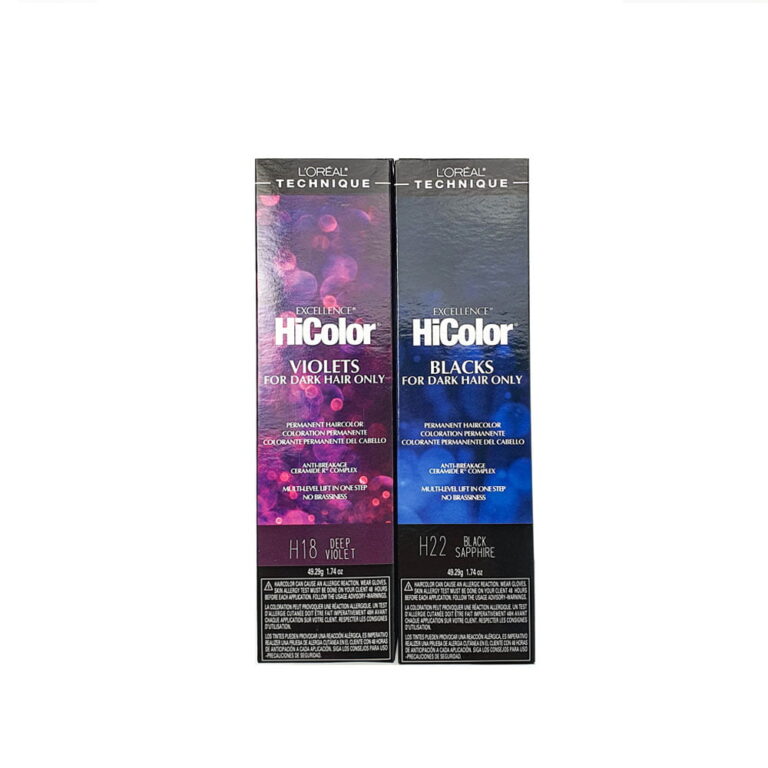 Loreal HiColor Violet & Black Shades Permanent Hair Color – WunderKult