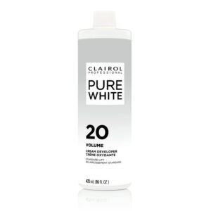 Clairol Pure White Volume 20 Creme Developer Extra Lift 16oz