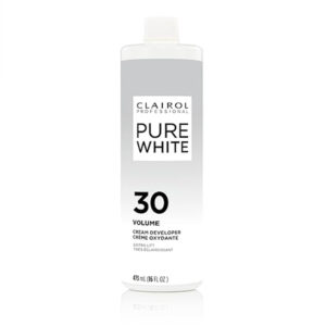 Clairol Pure White Volume 30 Creme Developer Extra Lift 16oz
