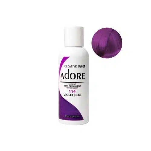 Adore Semi-Permanent Hair Colors violet gem